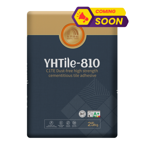 YHTILE-810:Perekat Ubin Berbahan Semen Berkekuatan Tinggi dan Bebas Debu Polusi C1TE