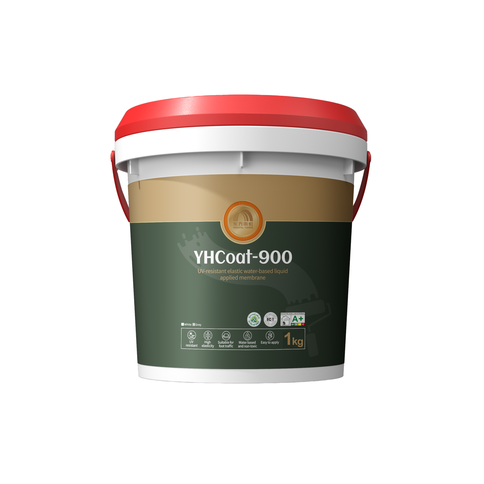 YHCOAT-900: Cat Anti Bocor/ Waterproof Tahan Sinar UV